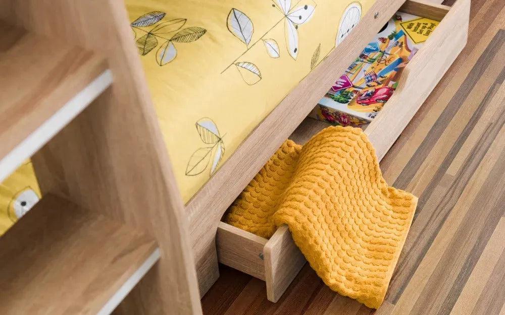 Chunk Oak Bunk Bed